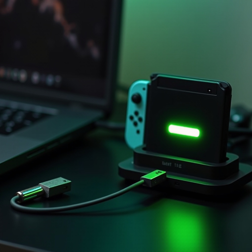 is my switch charging