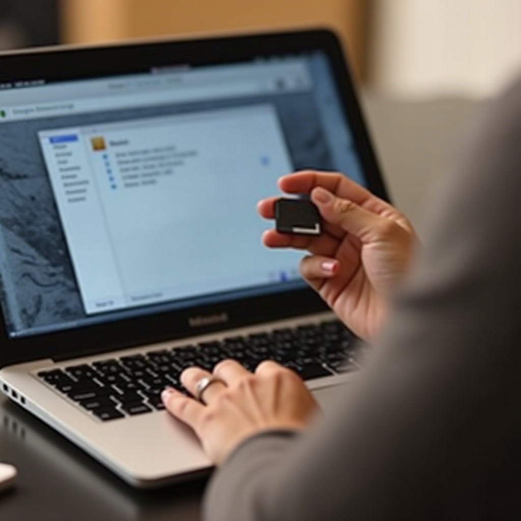 hoe een geheugenkaart te formatteren op een MacBook