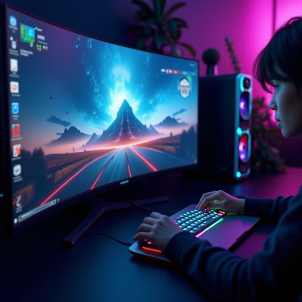 หน้าจอโค้งแบบกว้างพิเศษที่ดีที่สุดสำหรับการเล่นเกม