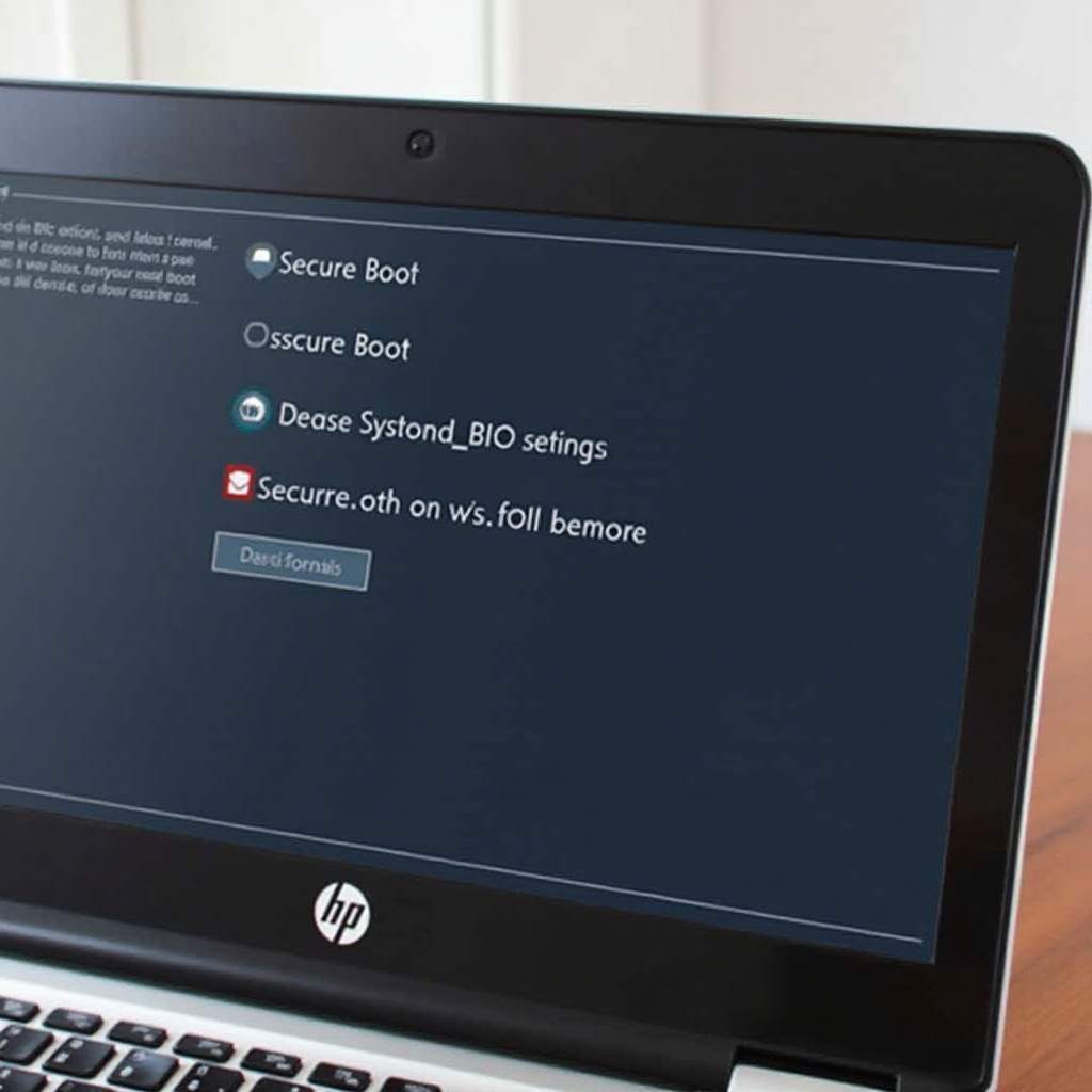 วิธีปิดใช้งานการบูตอย่างปลอดภัยในแล็ปท็อป HP บน Windows 11