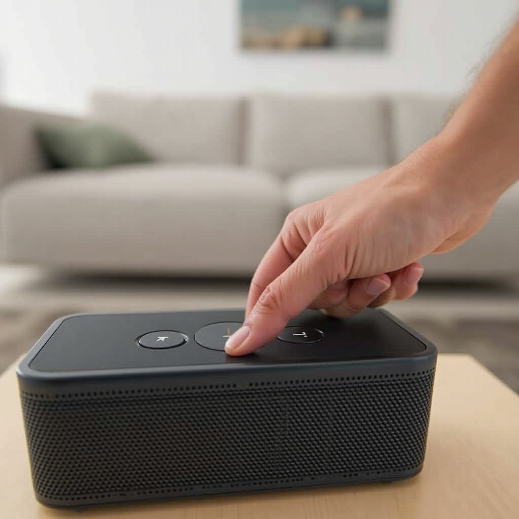 speaker altec lansing cara menjeda