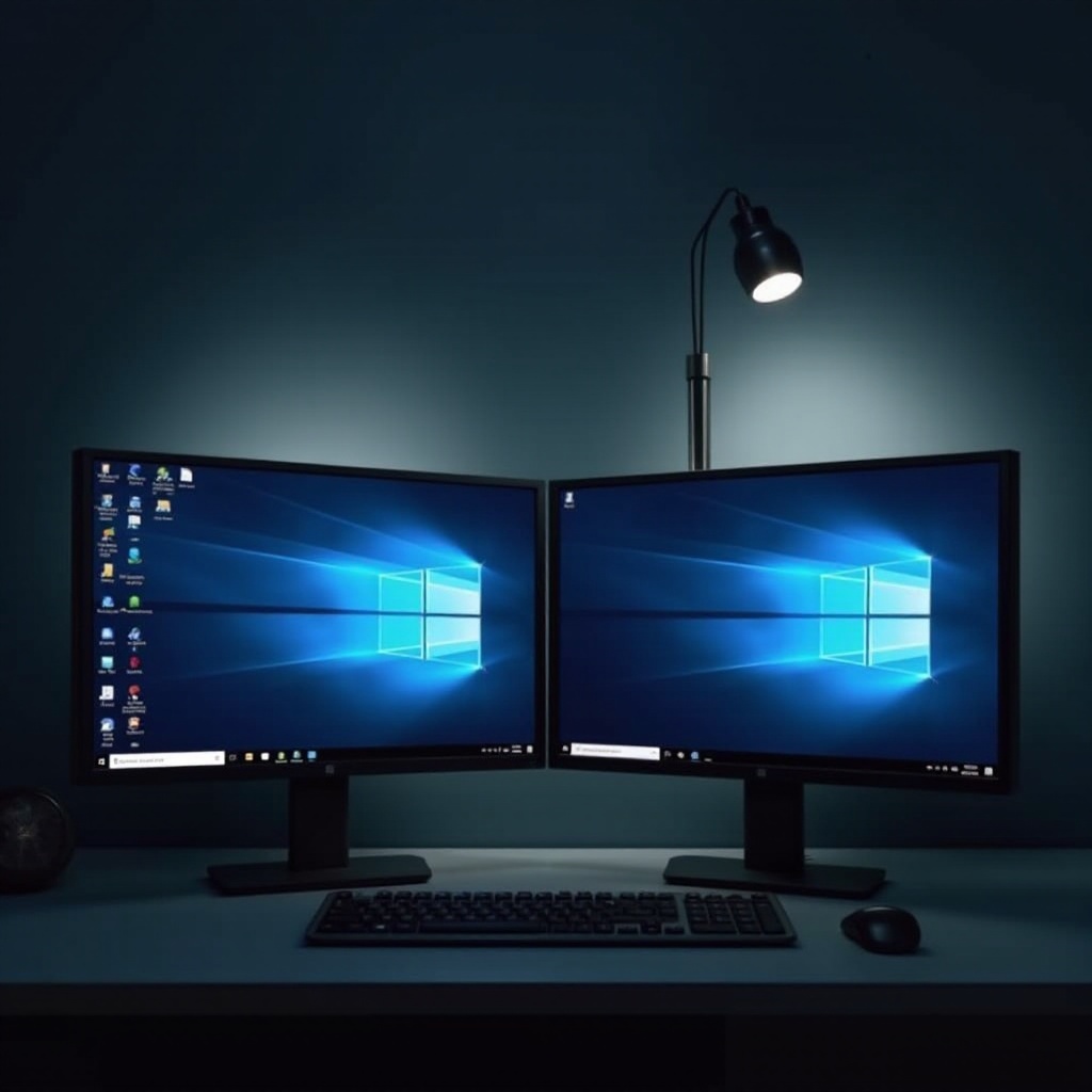 ทำไมแถบงานของ Windows ของฉันไม่แบ่งปันงานระหว่างหน้าจอ