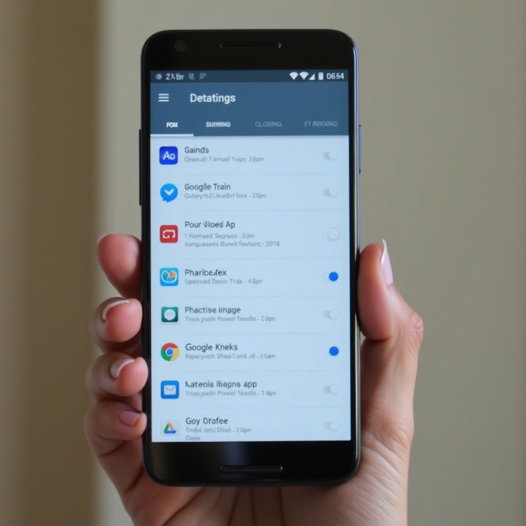 แอนดรอยด์ปิดแอปในพื้นหลังอย่างต่อเนื่อง