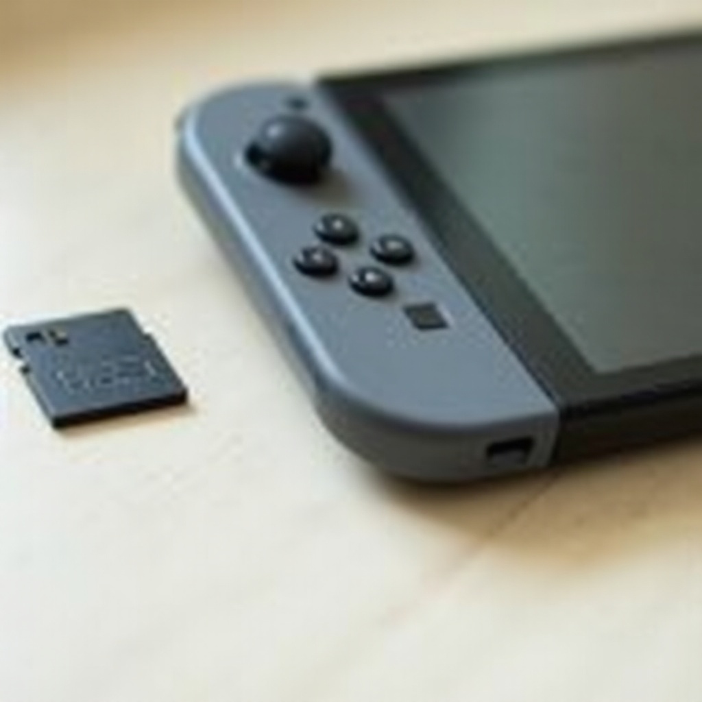 does switch come with sd card