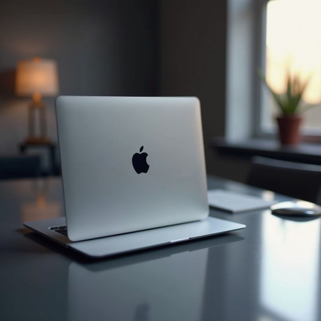 Apple-laptop met numeriek toetsenblok