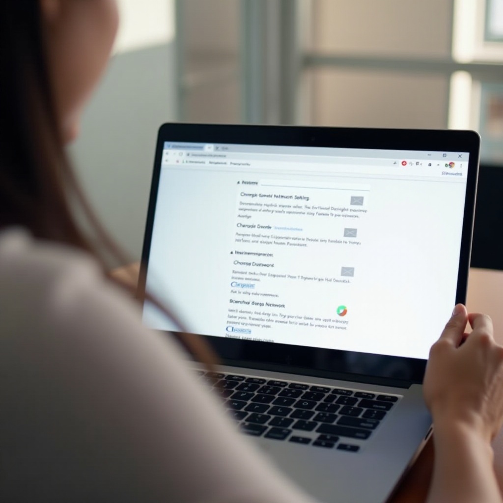 Chromebook에서 Starlink 인터넷 비밀번호를 보는 방법
