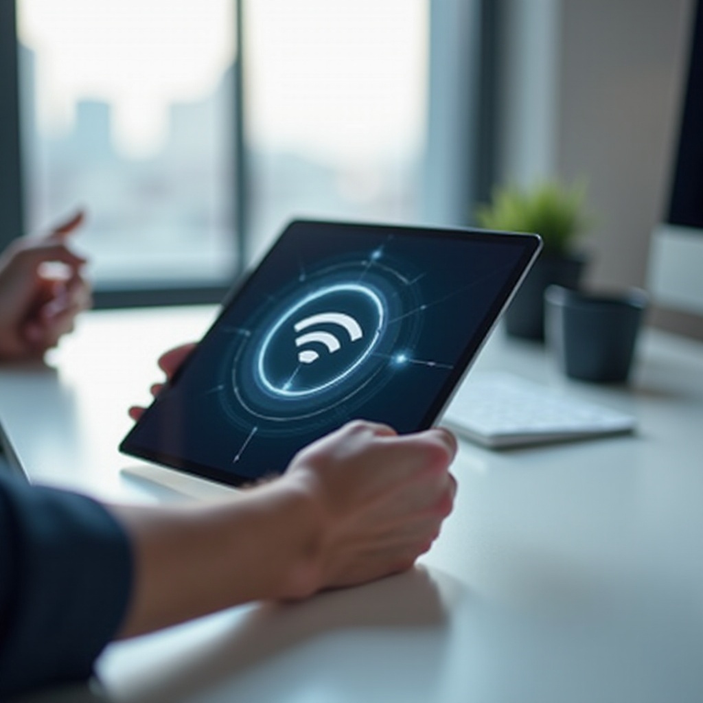 Geblokkeerde tablet kan nog steeds via Wi-Fi worden gebruikt