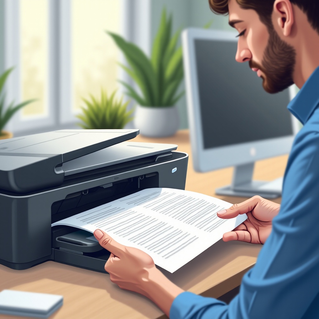 printer missing lines