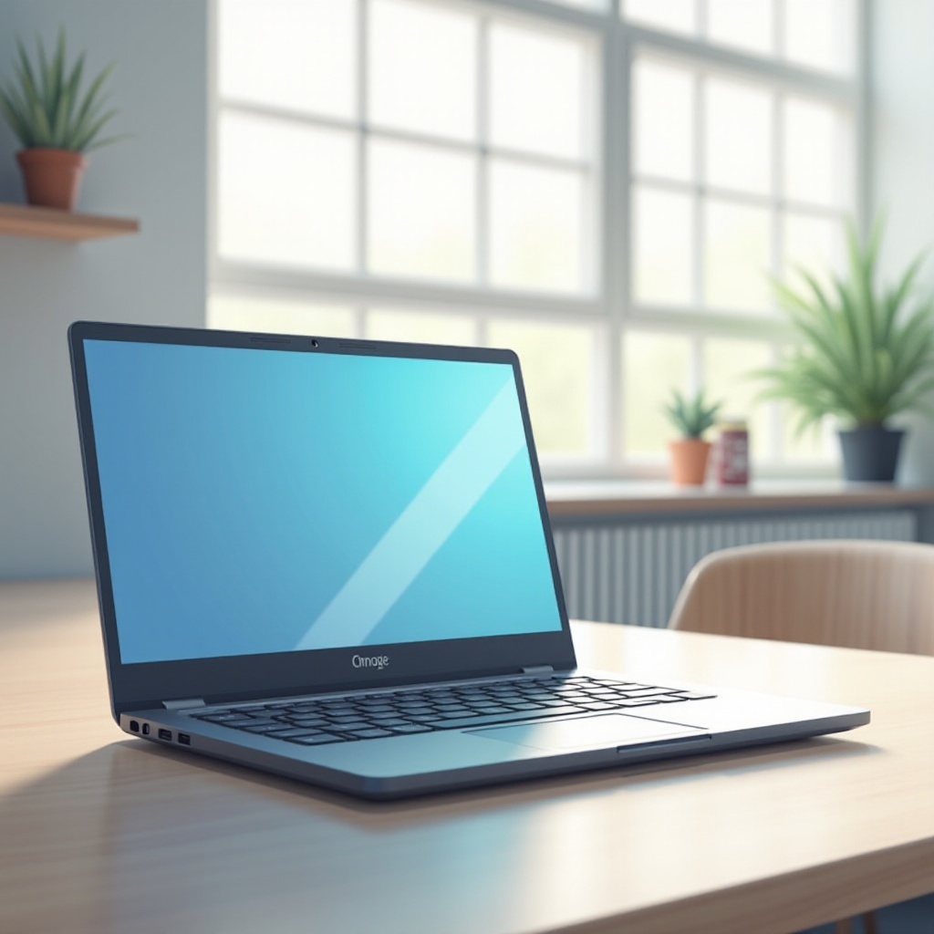 migotanie ekranu Chromebooka