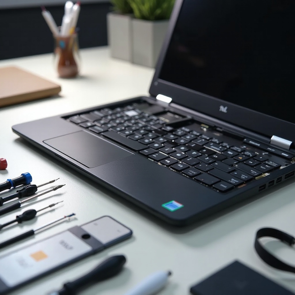 Jak wymienić baterię w laptopie Dell Z14