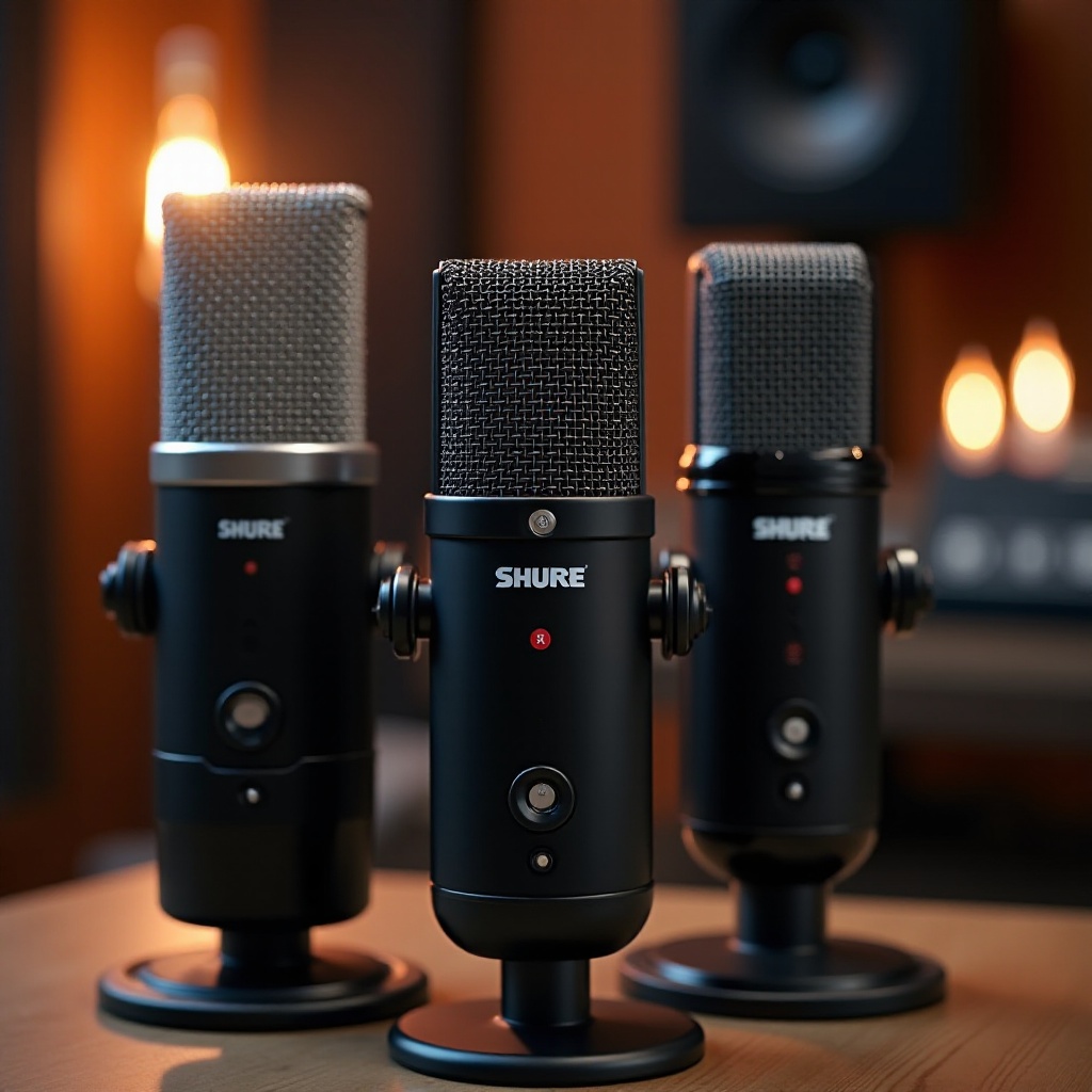 ボーカルに最適なShureマイク