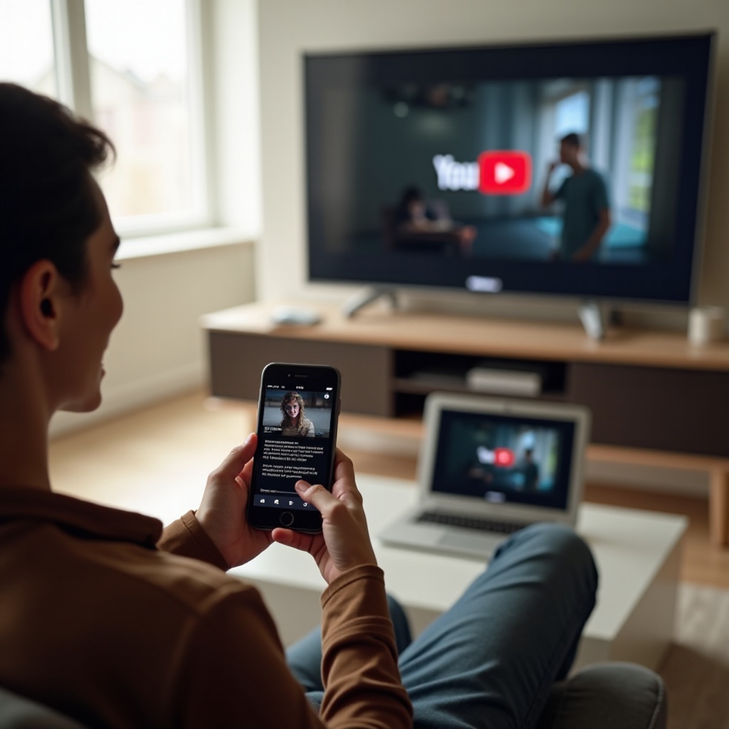 kuinka lähettää YouTube-video televisioon