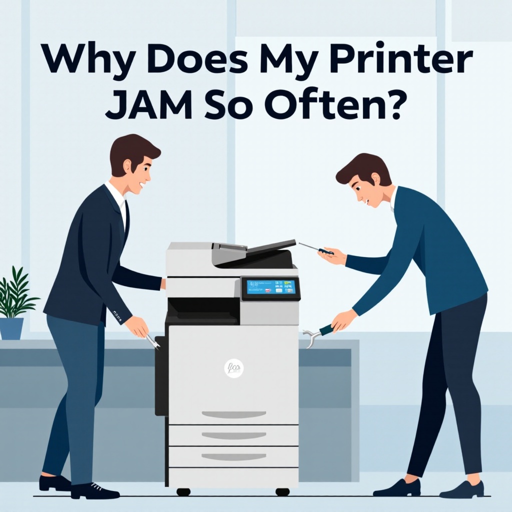 ทำไมเครื่องพิมพ์ของฉันติดขัดตลอด