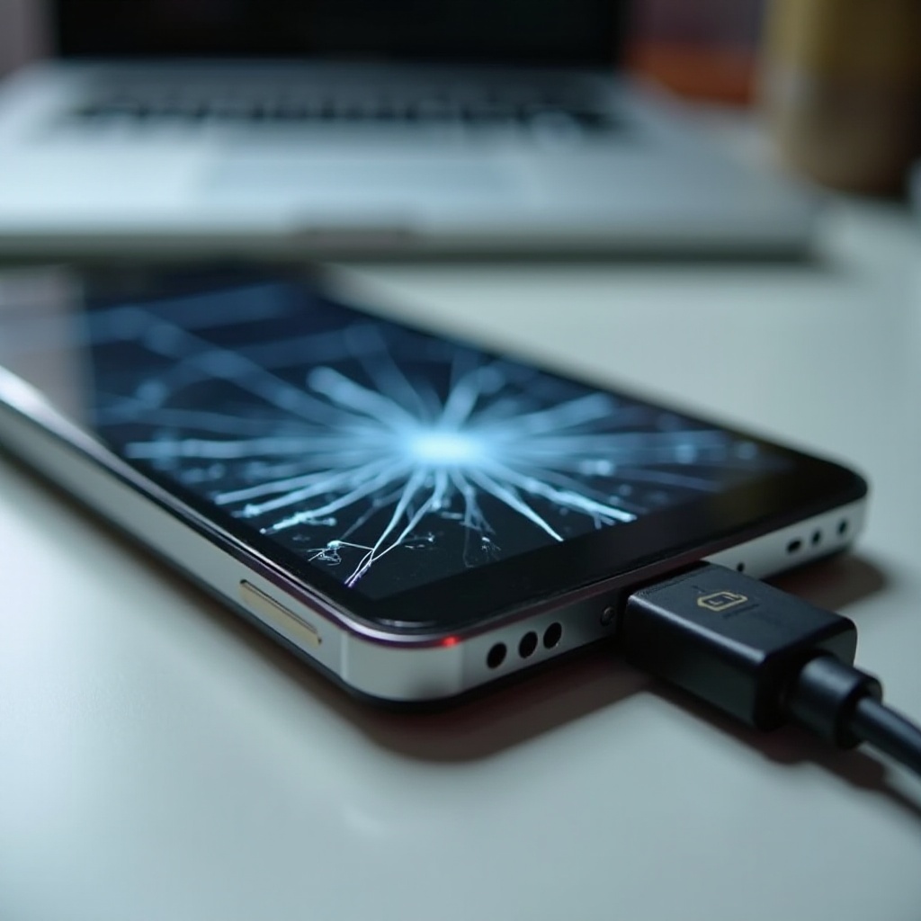 เปิดใช้งานการดีบัก USB บนโทรศัพท์ Android ที่หน้าจอเสีย