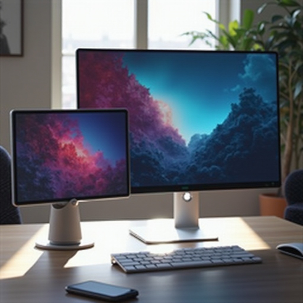 iPhone op computermonitor weergeven