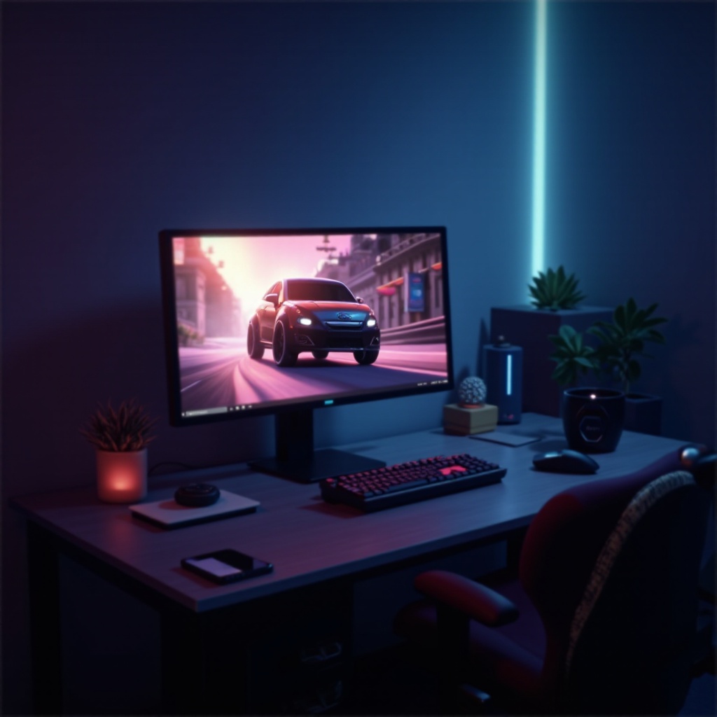 セプターモニターをゲームモードにする方法