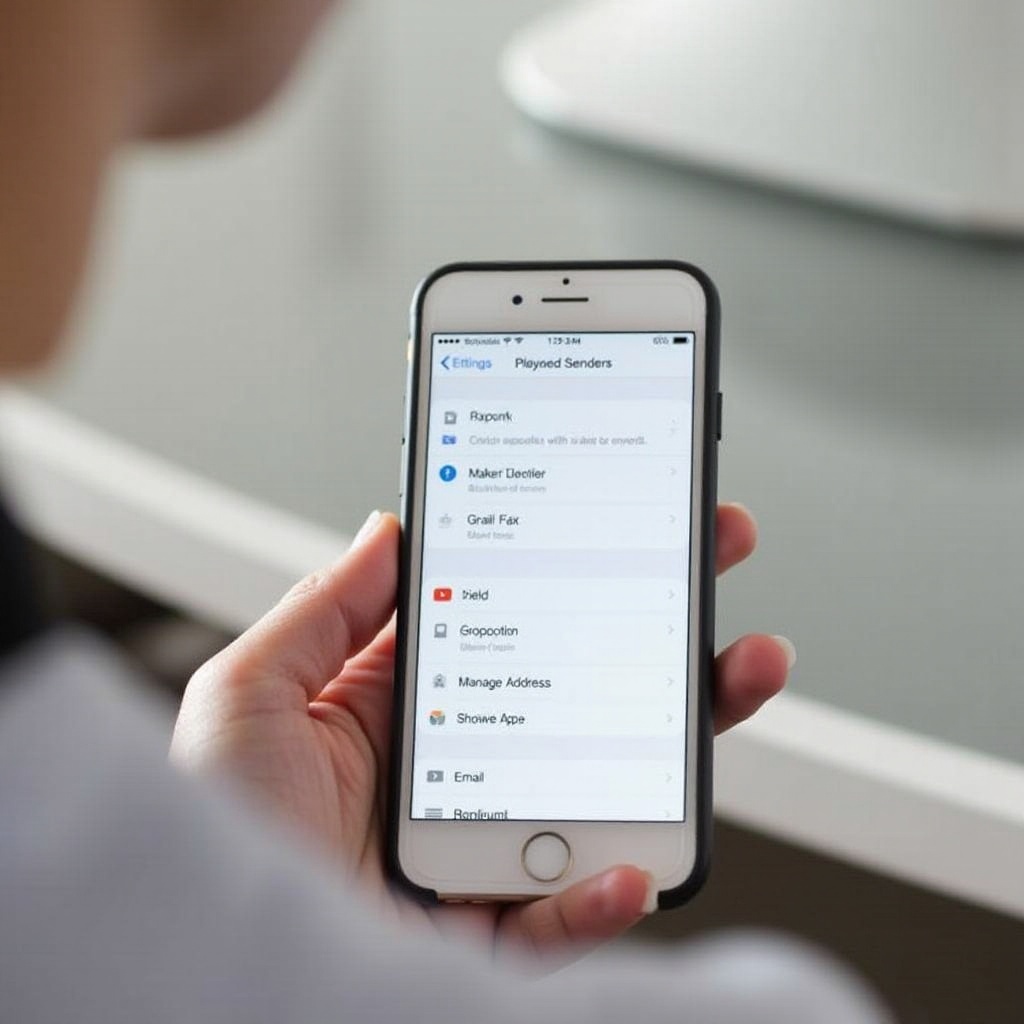 how to block emails on gmail on iphone