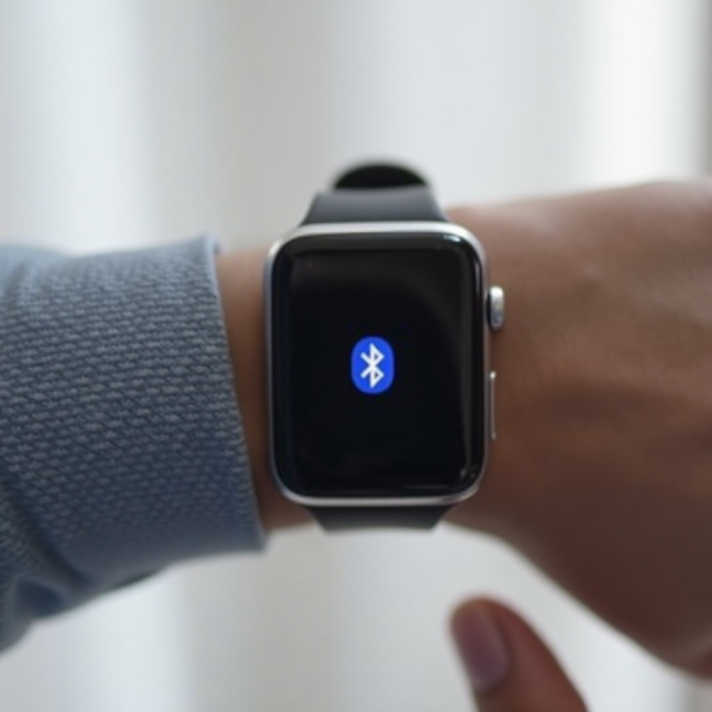 hoe de bluetooth op het slimme horloge in te schakelen