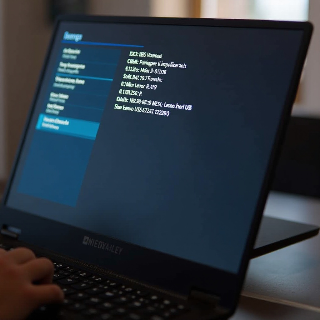 laptop lenovo legion boot dari usb