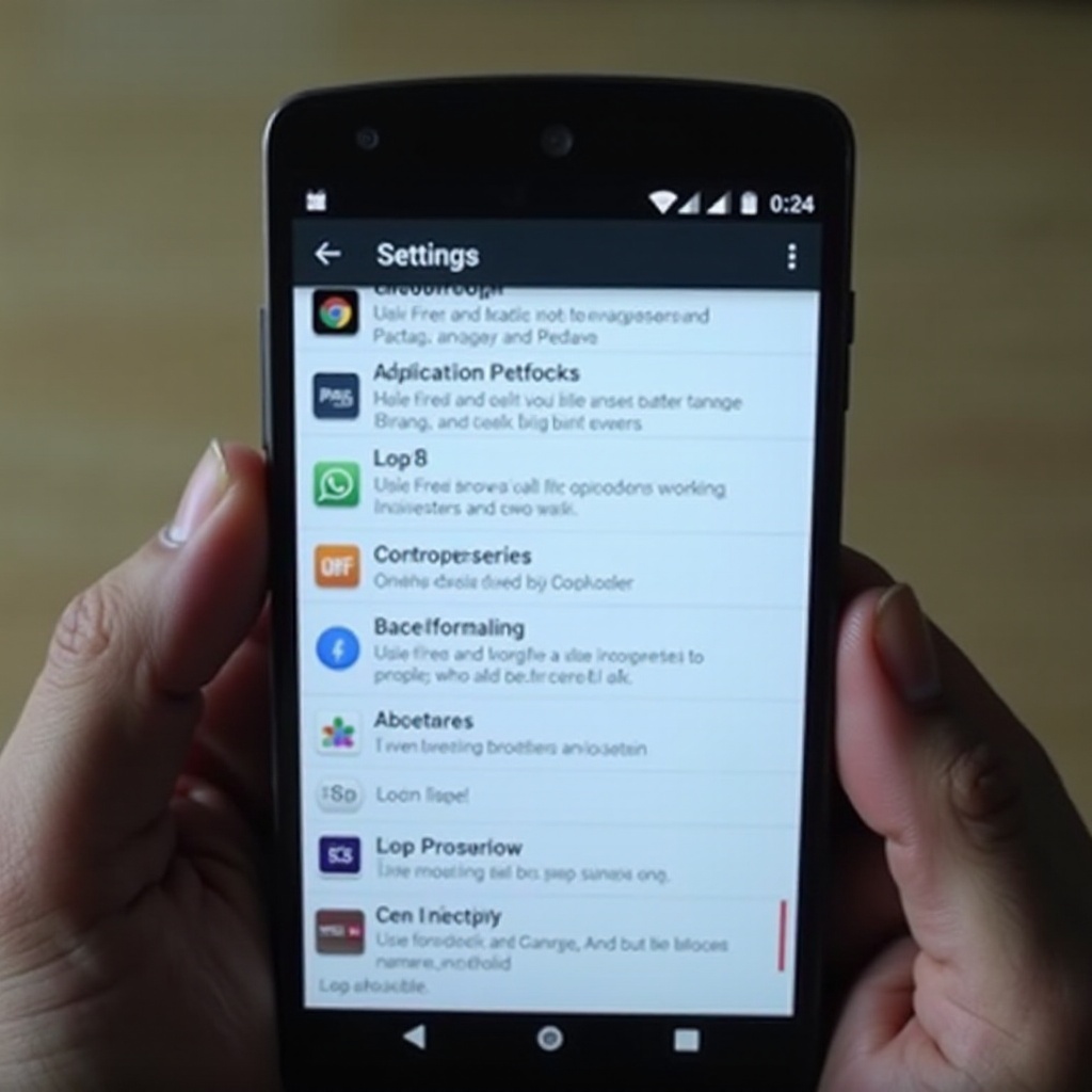 android terus menutup aplikasi di latar belakang