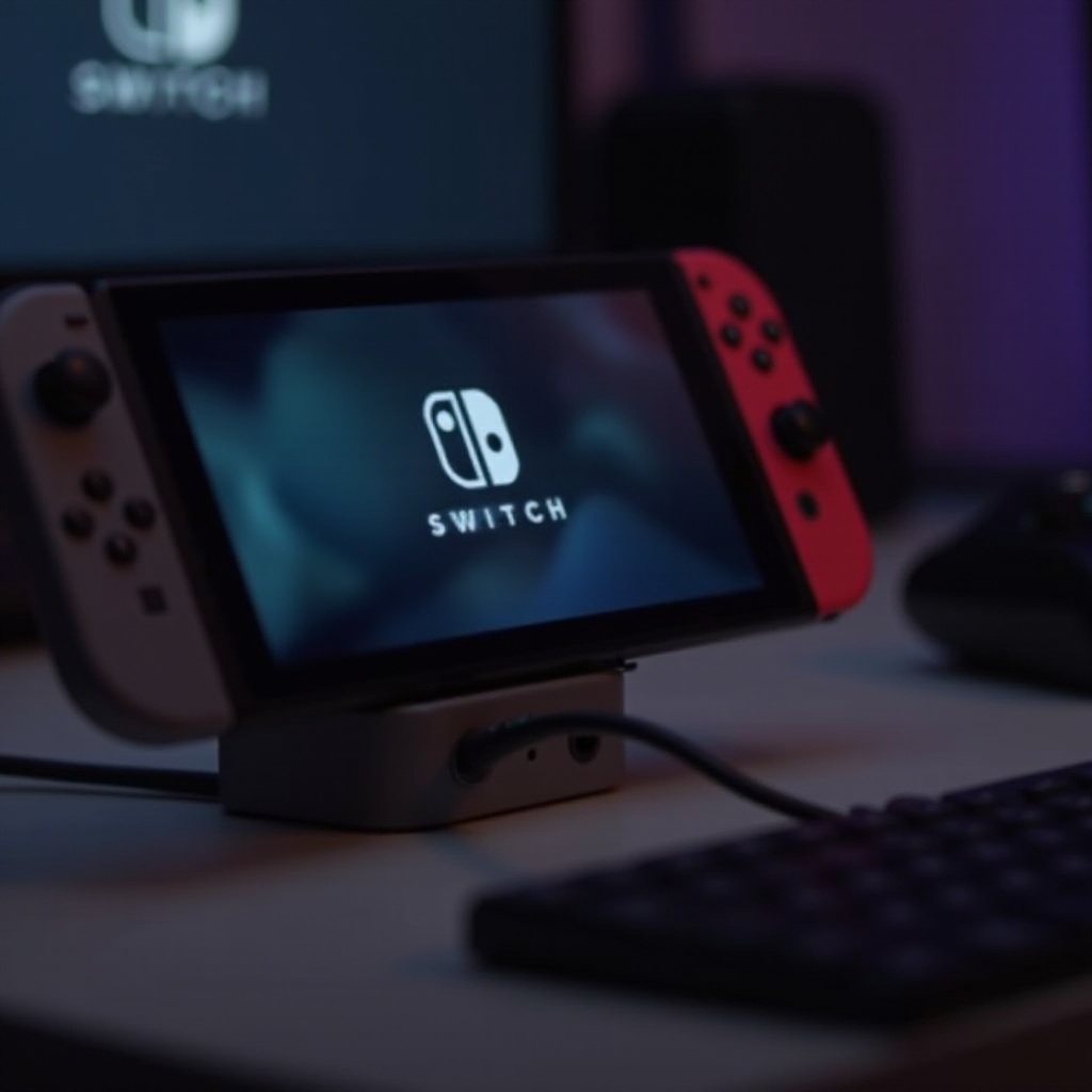 내 스위치가 충전되고 있나요