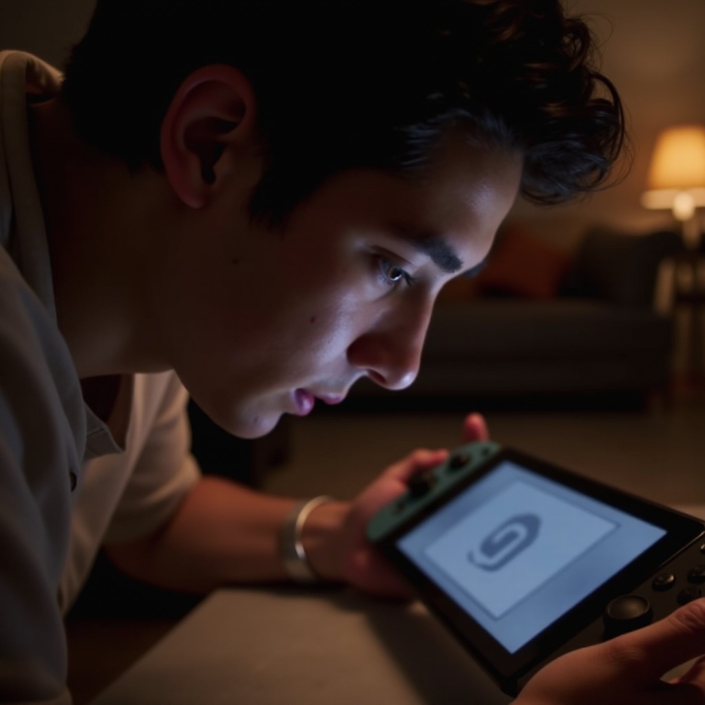 apakah switch saya sedang mengisi daya