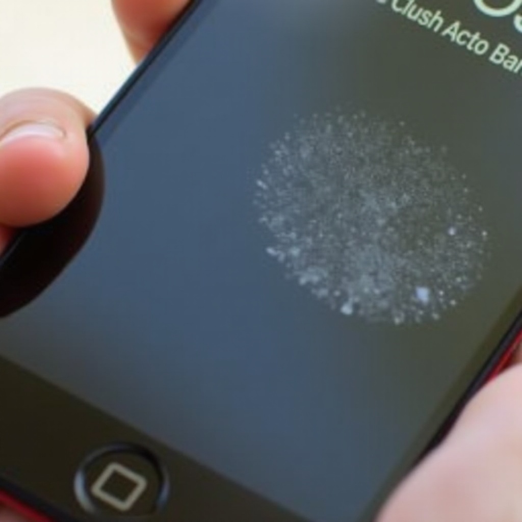 หน้าจอสัมผัสของ iPhone ไม่ทำงานในบางพื้นที่