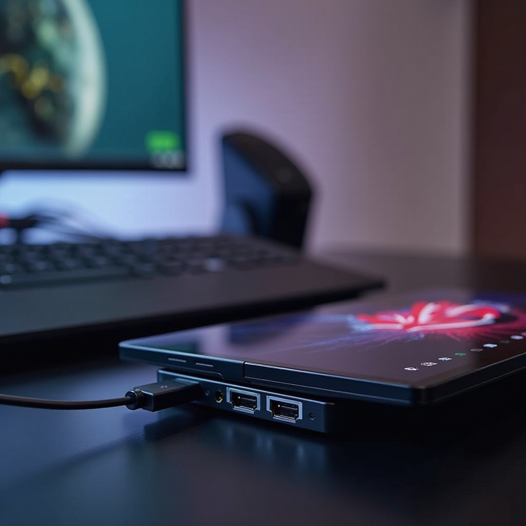 การเปลี่ยนพอร์ตกราฟิกภายนอกของ ASUS ROG แท็บเล็ต