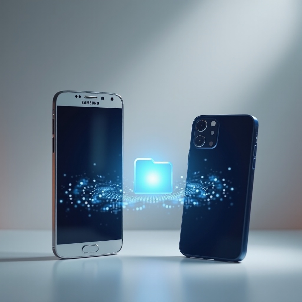 samsung quick share naar iphone