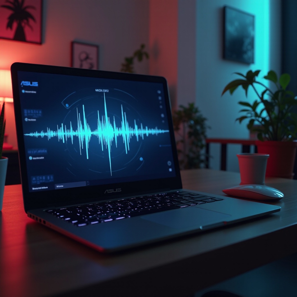 ASUS-tietokoneen ääni ei toimi