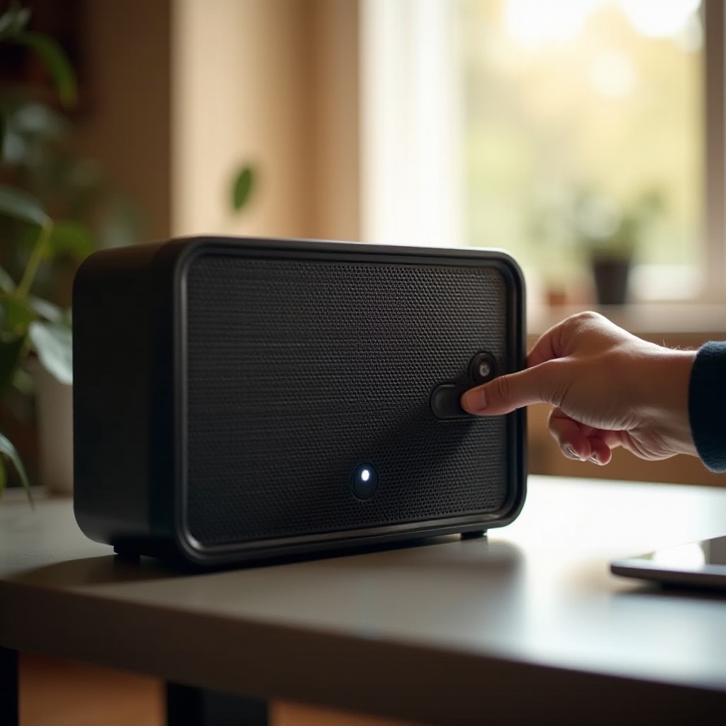 speaker altec lansing cara menjeda