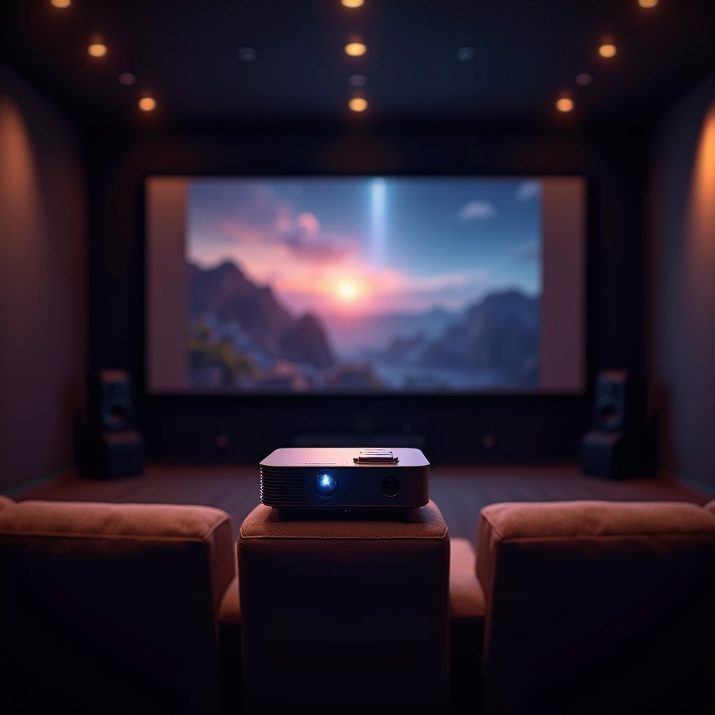 home theater projector setup