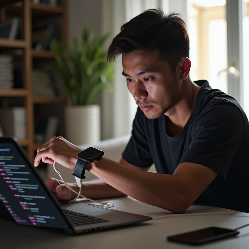 Apple smart watch nie ładuje