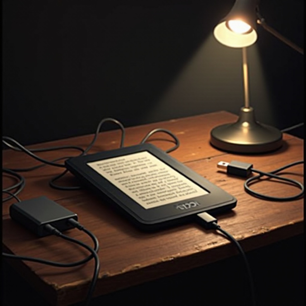 stary kindle nie chce się ładować