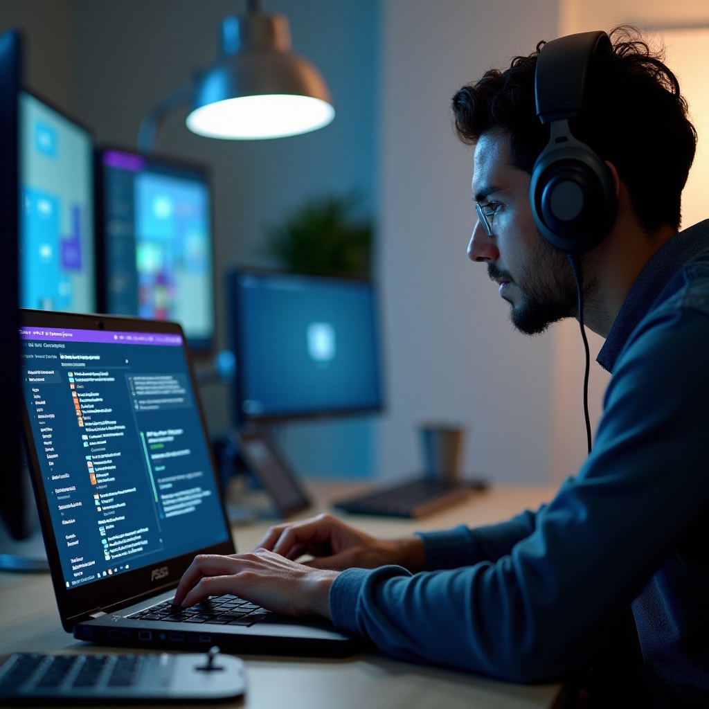 dźwięk w komputerze ASUS nie działa