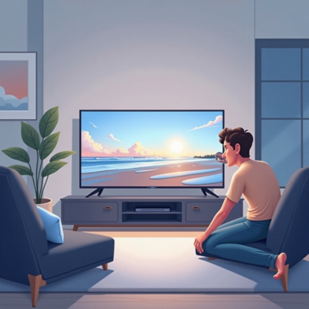 layar berkedip tv hisense