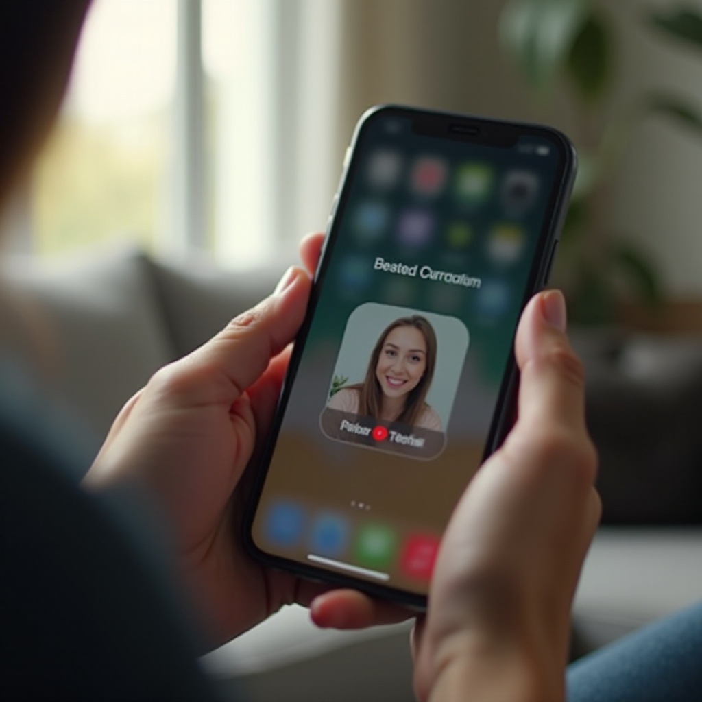 차단된 연락처와 FaceTime 통화에 참여하려고 합니다.