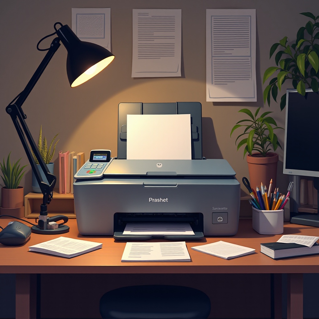 printer mist lijnen