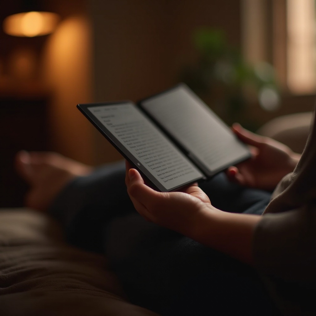 open close kindle cover settings