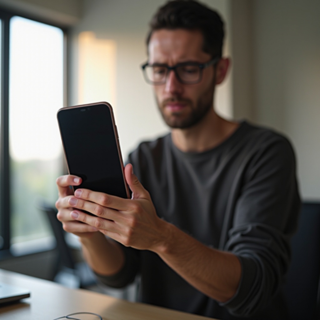 FaceTimeのビデオがブラックアウトし、画面をタップするまで真っ暗です。