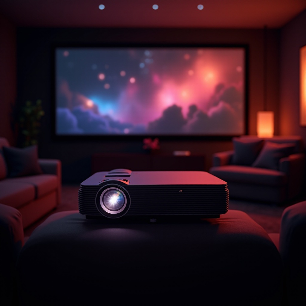 thuisbioscoopprojectoropstelling