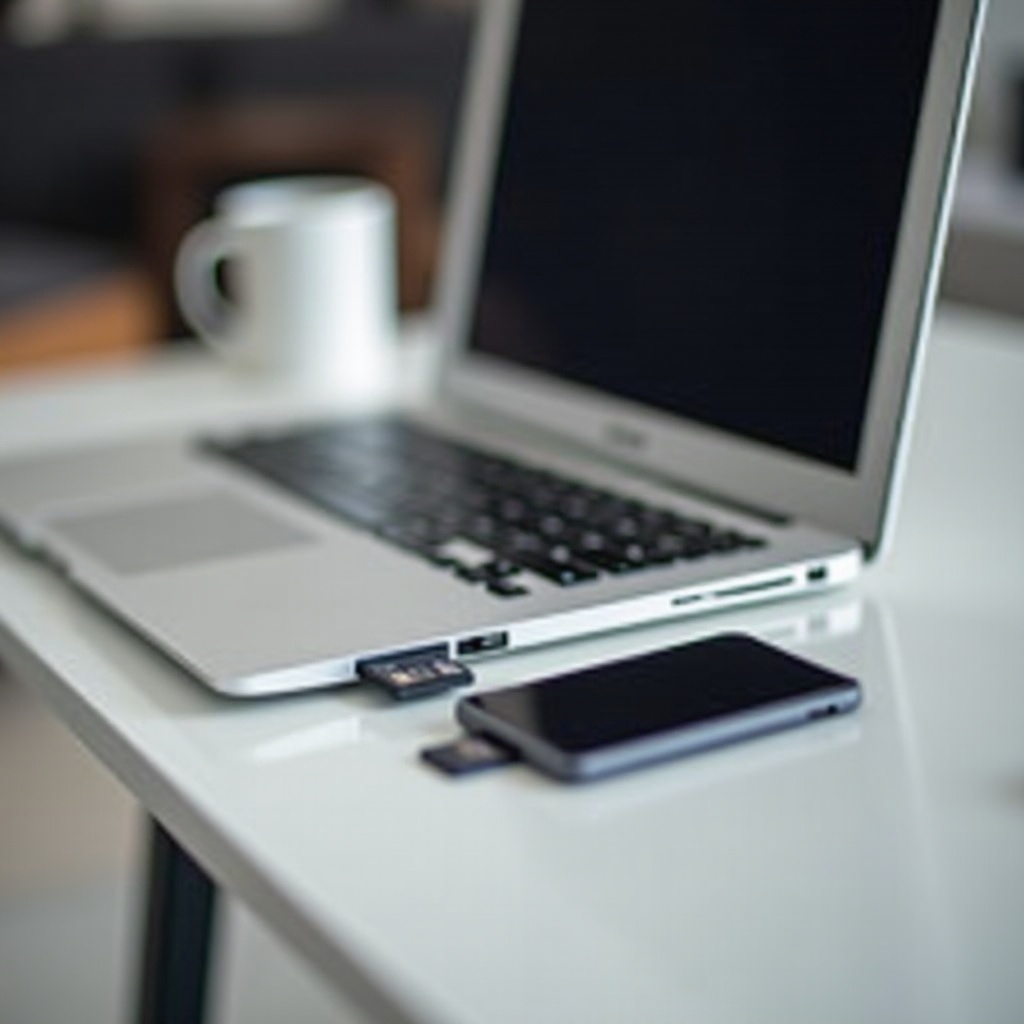 jak sformatować kartę pamięci na MacBooku
