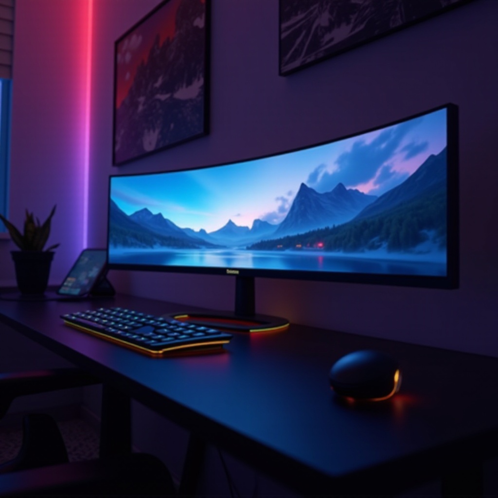 게이밍을 위한 최고의 커브드 울트라와이드 모니터