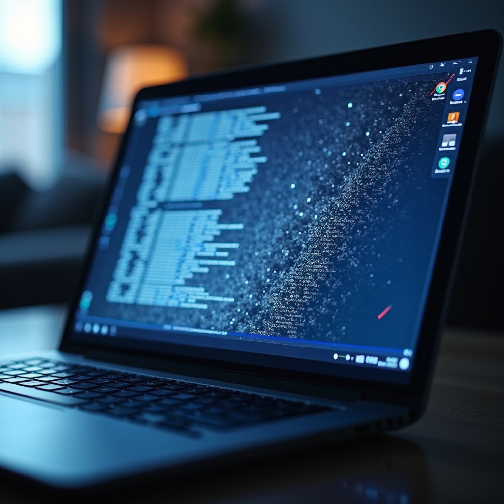Chromebookの画面がちらつく