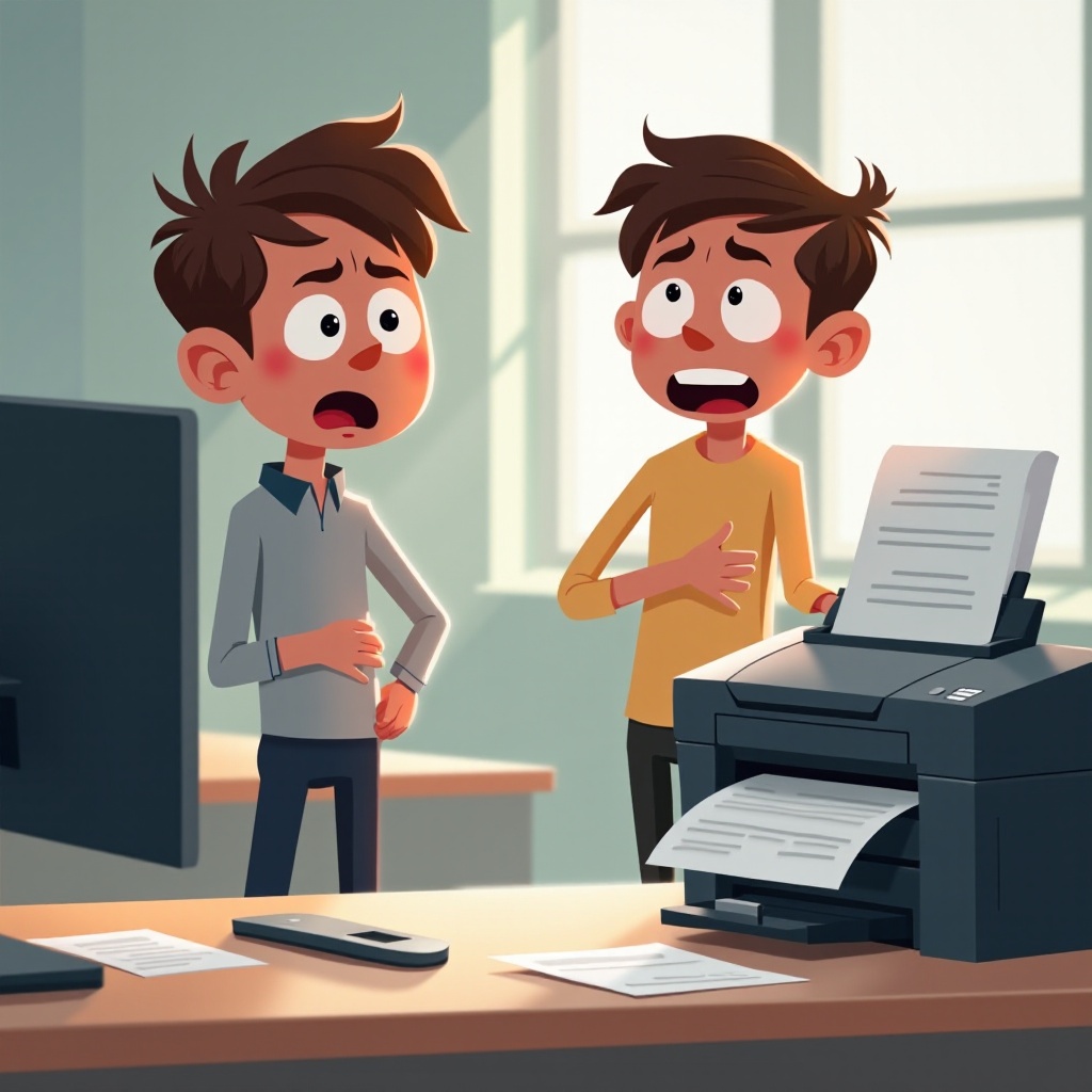 ทำไมเครื่องพิมพ์ของฉันติดขัดตลอด