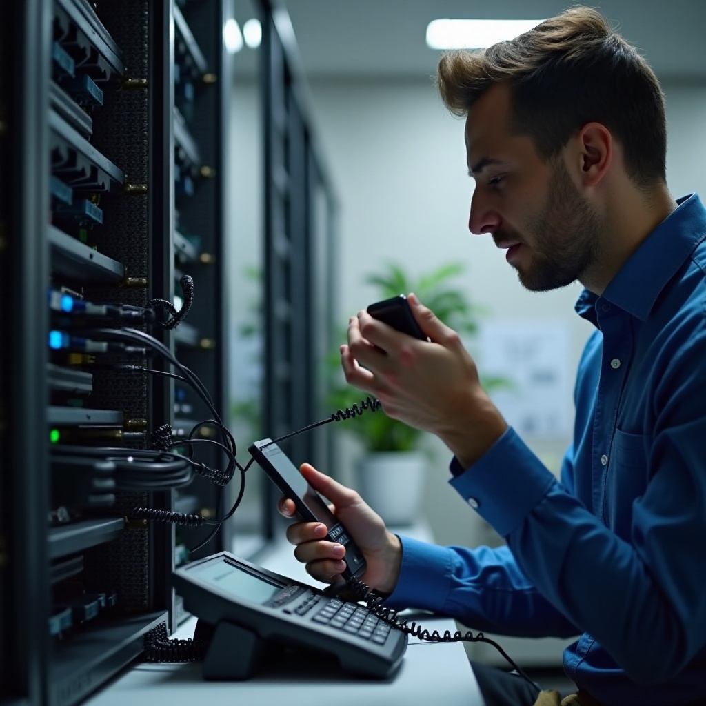 hoe een j189 telefoon te verbinden met Avaya IP Office