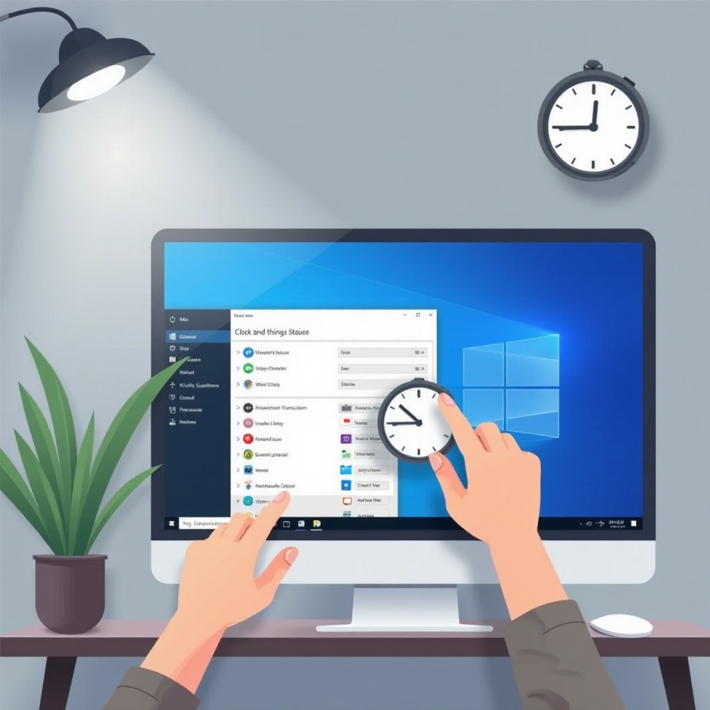 windows 11 perbaiki waktu jam secara manual