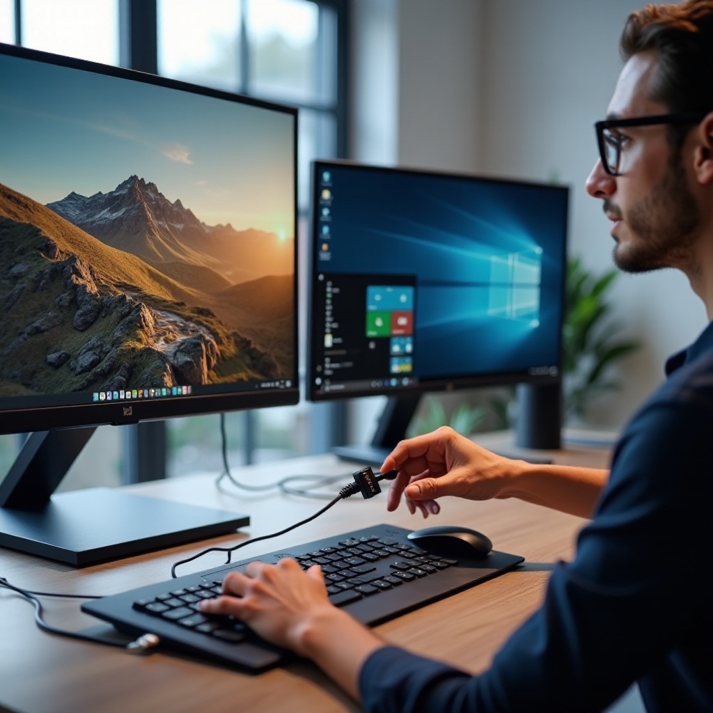 second monitor keeps flickering with displayport