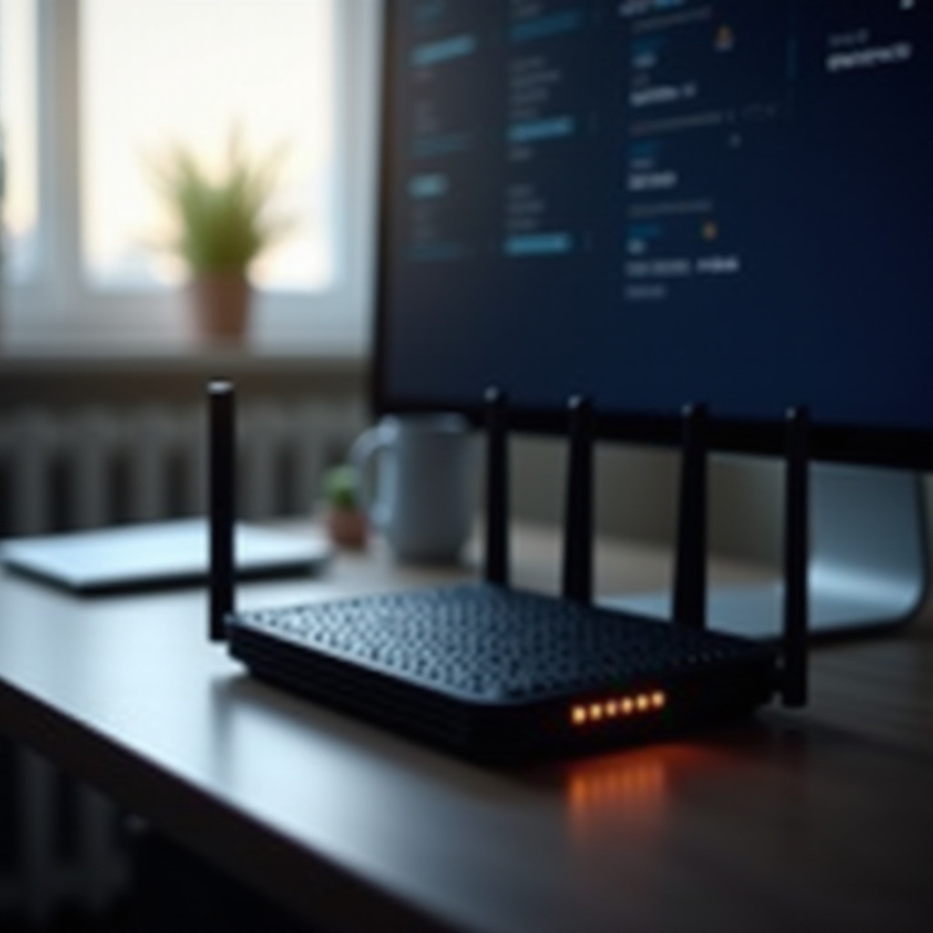 router dengan alamat IP statis