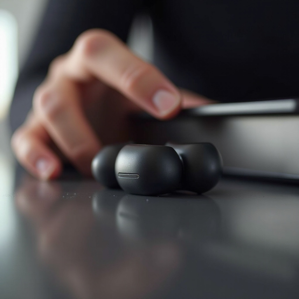 a97 pro my right earbud won't shut off